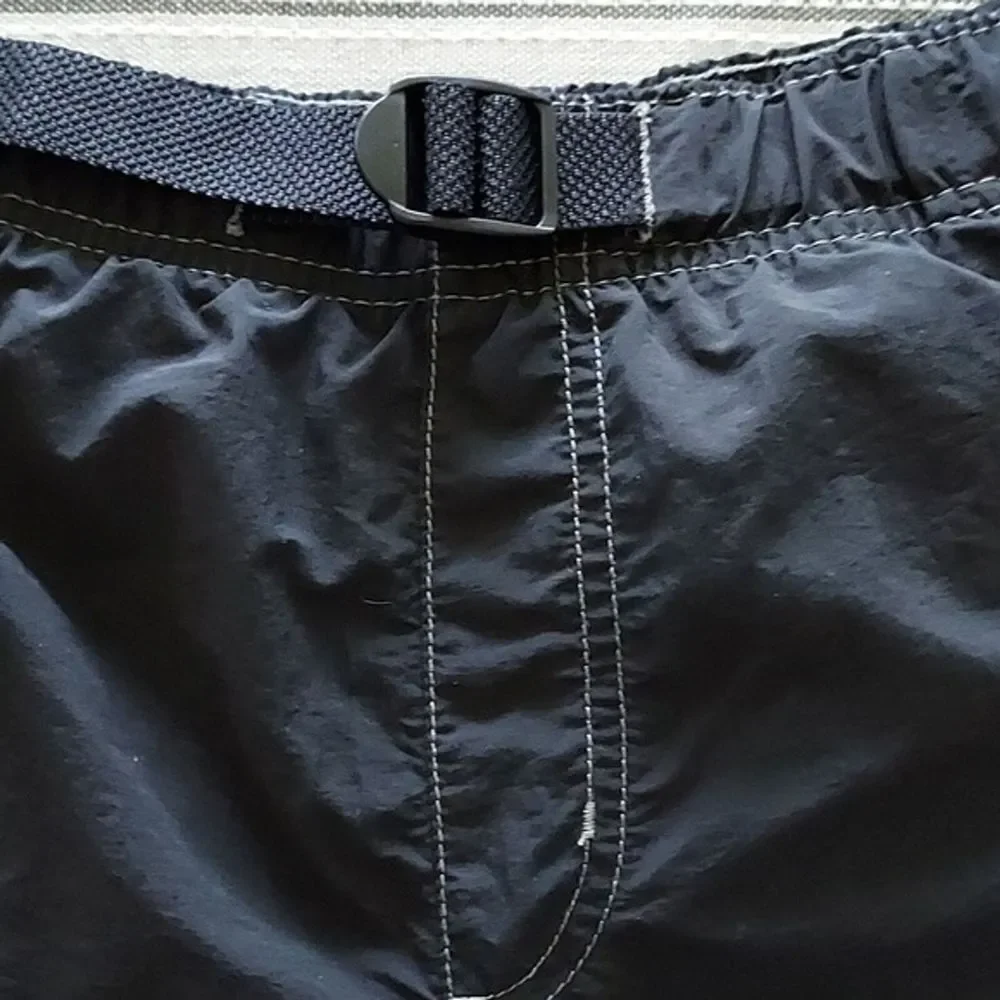 Columbia Men's Large Bathing Suit‎ Swimwear Swim Trunks Mulitpocket Black